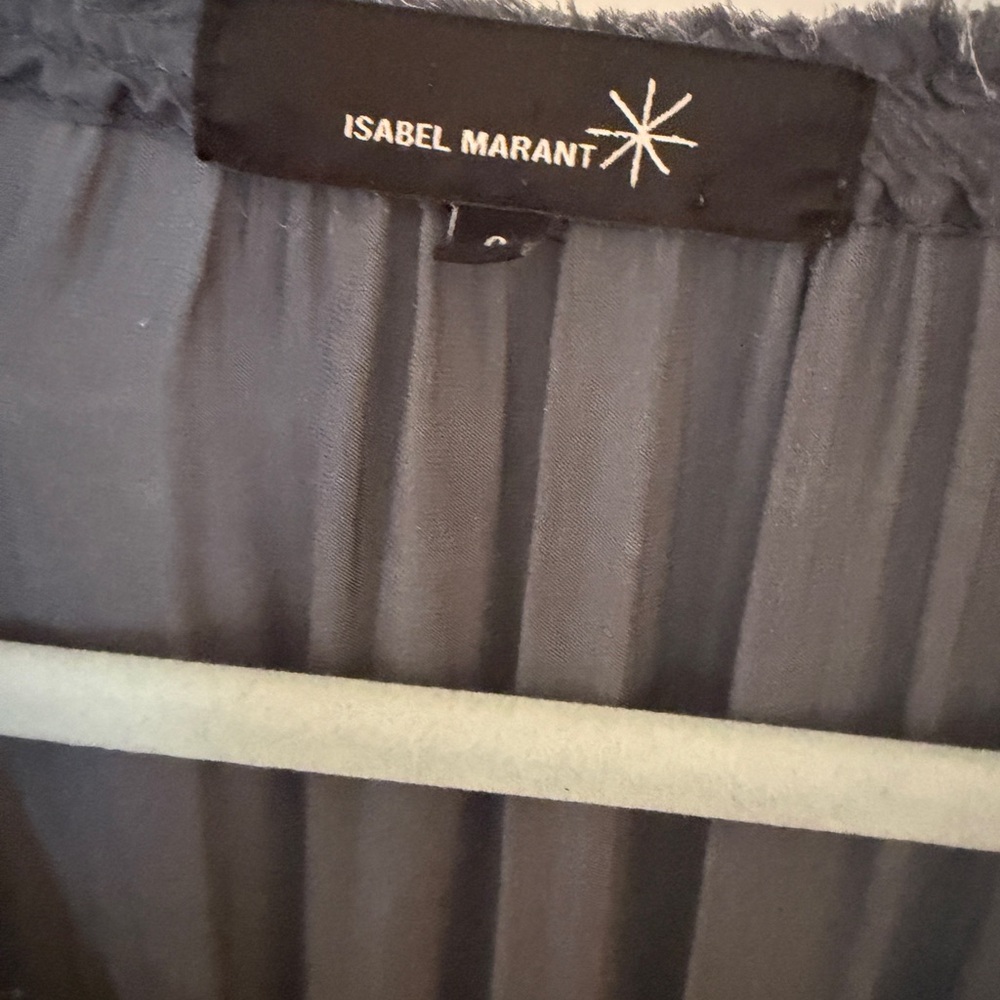 Isabel Marant Slate Tiered Dress - Picture 3 of 4